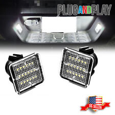For 2016-22 Toyota Tacoma/14-22 Tundra Full LED Black License Plate Lights Lamps picture