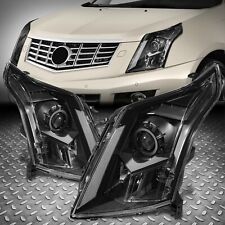 For 10-16 Cadillac SRX OE Style Projector Headlight HeadLamps Pair Black/Clear picture