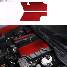 Red Real Carbon Fiber LS3 Engine Cap Cover Trim Fit For Corvette C6 2005-2013 picture