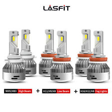 6x LASFIT Combo LED Headlight Bulbs Fog Light for RAM 1500 2019-2022 Hi/Low Beam picture
