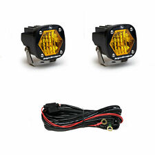 Baja Designs Pair S1 Amber Wide Cornering LED Light w/Mounting Bracket picture