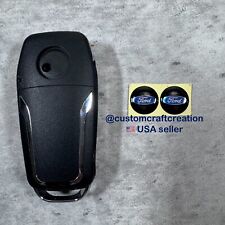 2x 14 mm Emblems For Ford Key Fob Replacement Stickers picture