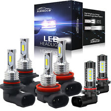 For Subaru Impreza 2008-2011 6x 6000K LED Headlight + Fog Lights Bulbs Combo Kit picture