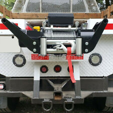 4wd Foldable Winch Mounting Plate Cradle Front/Rear Bull Bar 2