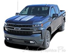 2019-2024 Chevy Silverado Racing Stripes Hood Decals BOW RALLY 3M Vinyl Graphics picture
