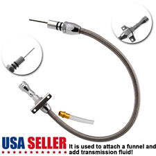 1x Flexible Stainless Transmission Dipstick for Chevy GM TH350 Tranny 350 TURBO picture