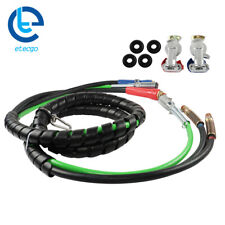 12Feet 3-in-1 Wrap Set Air Line Hose Assemblies For Semi Truck&Tractor&Trailer picture