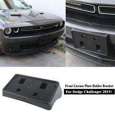 For 2010-2022 Dodge Challenger Car Front License Plate Holder Bracket Base Black picture