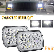 2x 7inch LED Headlights Hi-Lo beam For Ford F-150 F-250 F-350 1978-1986 7x6 5x7 picture
