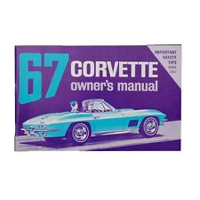 1967 Corvette C2 Original Vintage Owner's Manual - Rare 2nd Edition picture