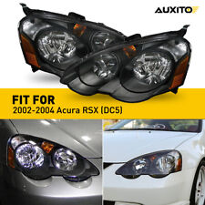 For 2002 2003 2004 Acura RSX Factory Headlights Headlamps Driver&Passenger EOU picture
