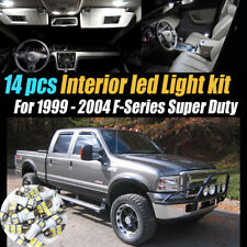 14Pc Interior LED White Light Bulb Kit for 1999-2004 Ford F-Series Super Duty picture