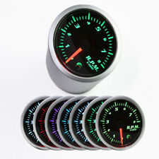 Car Auto Tachometer Gauge RPM Tacho Meter 7 Color LED display 2'' 52mm picture