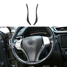 2X Carbon Fiber Inner Steering wheel strip trim FOR Nissan Altima 2013-2018  picture