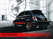2013 Fiat 500 Abarth 1-page Brochure Photo Spec Card picture