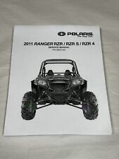 3 Hole Official Service Shop Repair Manual 2011 Polaris Ranger RZR S 4 800 EPS picture