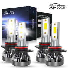 2X 9005+9006 LED Headlight High Low Bulbs 6500K For Chevrolet Colorado 2004-2012 picture