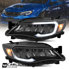 VLAND LED Headlights For Subaru Impreza 2008-11 WRX 2012-14 w/Startup Animation picture