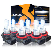 6Pcs Combo 9005+H11+H11 LED Headlight Kit Fog light Bulbs High Low Beam picture