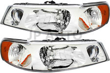 For 1998-2002 Lincoln Town Car Headlight Halogen Set Driver and Passenger Side picture
