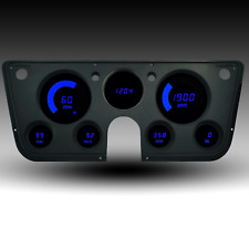 1967-1972 Chevy Truck BLUE LED Digital Dash Intellitronix DP6003B Made In USA picture