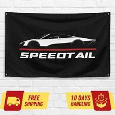 For McLaren Speedtail 2020 Enthusiast 3x5 ft Flag Banner Birthday Gift picture