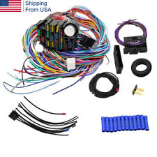 Universal 21 Circuit Wiring Harness Rods Extra Long Wires for Chevy for Ford picture