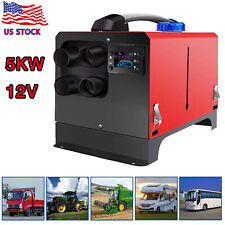 5KW 12V Diesel Air Heater All In One LCD Thermostat Boat Motorhome Truck Trailer picture