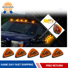 For 1999-16 Ford F250 F350 F450 Super Duty Amber LED Cab Roof Marker Light Kit picture