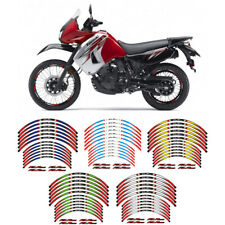 Reflective Outer Tire Rim Stickers Wheels Decal Tape For KAWASAKI KLR650 KLR 650 picture