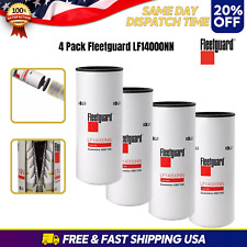 4 Pack Fleetguard LF14000NN Oil Filter-Cummins ISX 4367100 -USA  picture