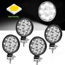 4X Round 27W LED Work Light Pods Flood Spot Lamp Car Truck Off Road Offroad US picture