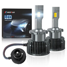 One Pair 90W 9000LM Bright LED Headlights D2S D2R White Replace HID Xenon Bulbs picture