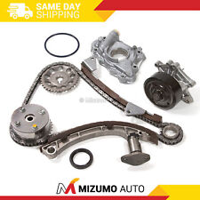 Timing Chain Kit Oil Water Pump VVT Gear Fit 00-08 Toyota Chevrolet Pontiac 1.8 picture