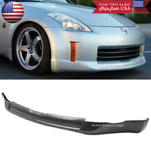Black Front Bumper Lip Spoiler Body Kit ING Poly Urethane For 06-08 Nissan 350Z picture
