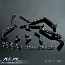 Black Silicone Radiator Hose Fit For Acura Integra 91-94 DB6 DB8 DC2 B18C B18C1 picture