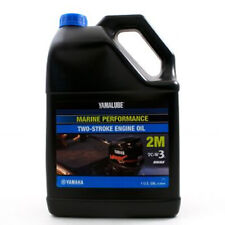 Yamaha New OEM, Yamalube 2M Marine 2 Stroke Engine Oil, Gallon, LUB-2STRK-M1-04 picture
