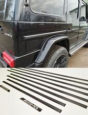 kit-car Carbon Fiber Side Molding Inserts Set made for G Wagon W463 G63 G55 G500 picture