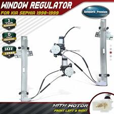 Front LH & RH Power Window Regulator With Motor for Kia Sephia 1998-1999 Base LS picture