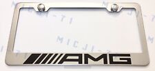 AMG Mercedes Benz Stainless Steel License Plate Frame Holder Rust Free picture