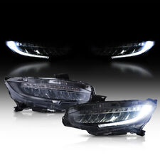 [FULL LED] Sequential Turn Signal Projector Headlights For 2016-2021 Honda Civic picture