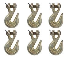 6x Clevis Grab Hook Tow Chain End G70 1/4