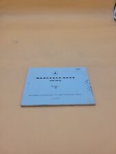 1959 MERCEDES BENZ TYPE 190 SL CATALOG C GUIDE MANUAL BOOKLET  12003   picture
