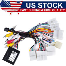 New Car Stereo Radio Power Harness Cable Wire Adapter Support JBL AMP For Toyota picture