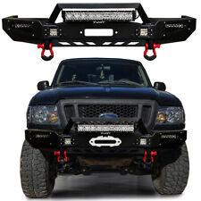 Vijay For 1993-1997 Ford Ranger Front or Rear Bumper w/Winch Plate & LED Lights picture