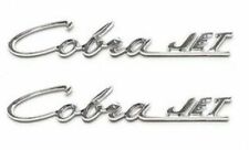 1969 1970 69 70 Mustang Cobra Jet Hood Scoop Emblem Pair In stock Ready to SHIP picture