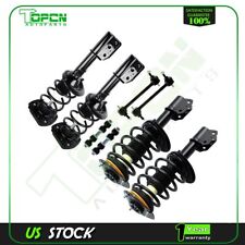 For Oldsmobile Intrigue 98-02 Front Rear Strut w/Coil Spring Sway Bar Link 8pc picture