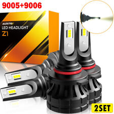8x AUXITO 9005 HB3 9006 Bulbs LED Headlight Kit High Beam 6000K White 20000LM picture