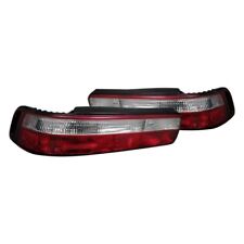 For Acura Integra 1990-1993 Spyder Chrome/Red Factory Style Tail Lights picture