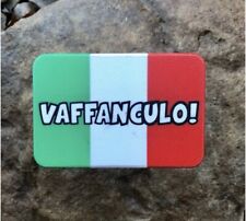 Italian Flag Vaffanculo Italy Hitch Cover 2